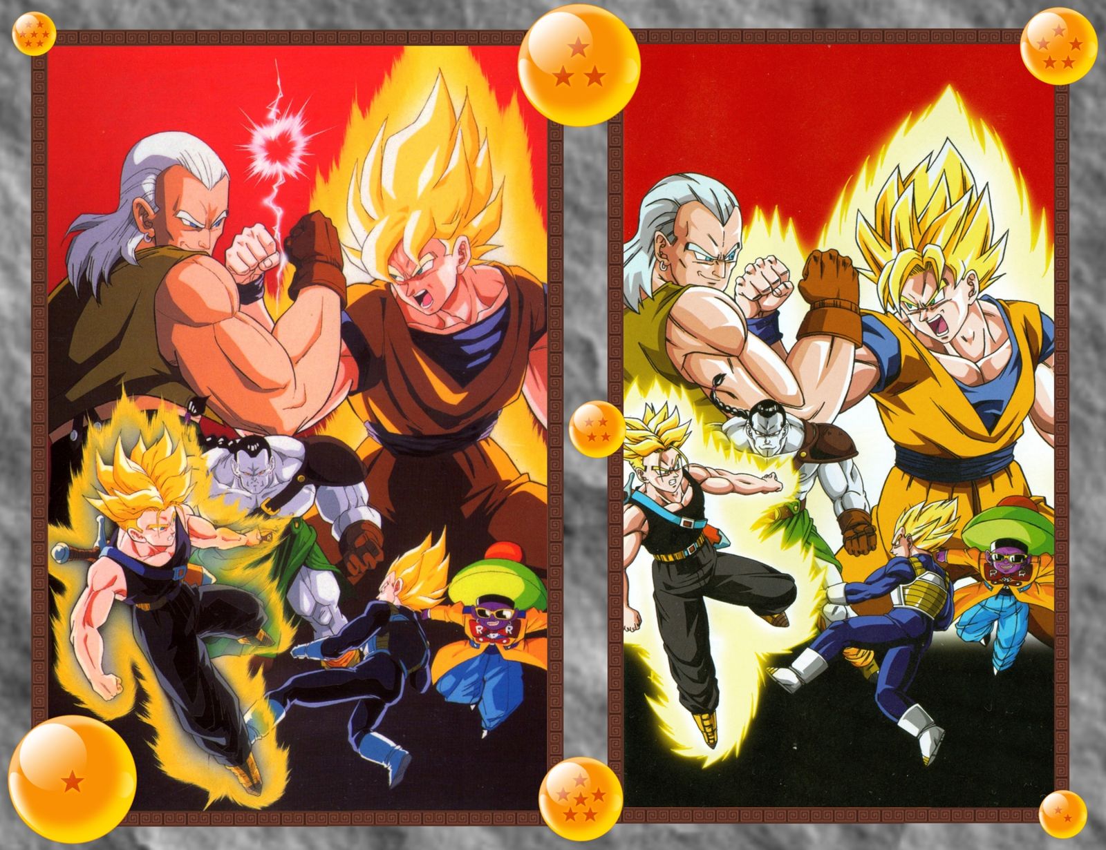 Yahoo!オークション - ドラゴンボールZ 同人セル画 ゴジータ